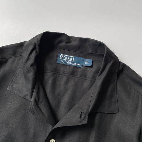 90s Ralph Lauren silk/cotton/linen shirt