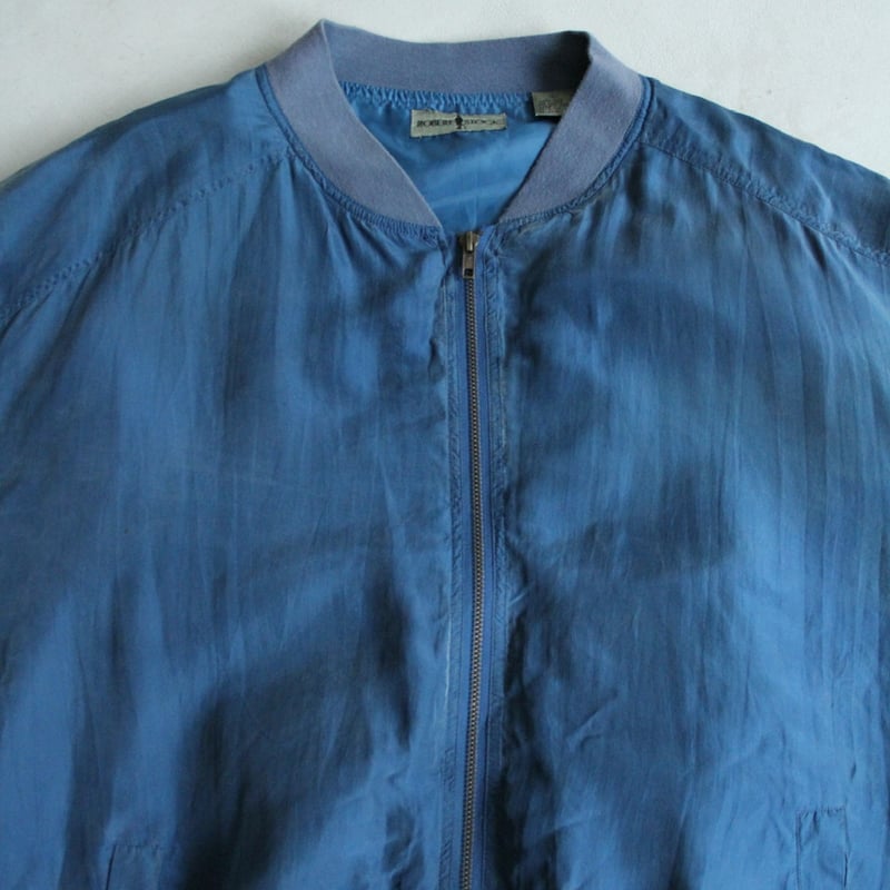 ROBERT STOCK シルク素材のブルゾン ROBERT STOCK シルク素材のブルゾン Silk Blouson by ROBERT