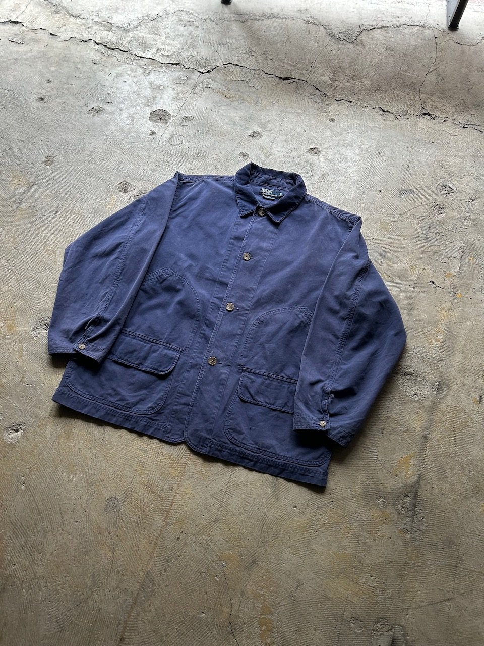 90's~ Polo Ralph Lauren garment dye cotton jack