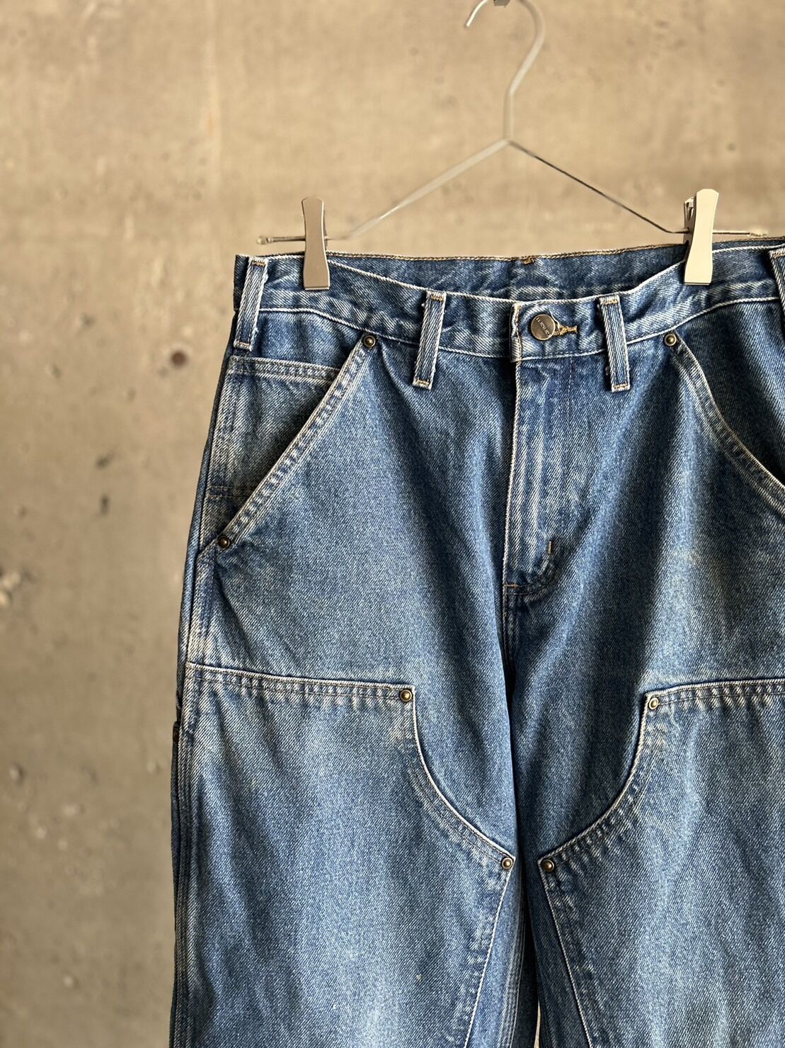 90s carhartt ダブルニー double knee デニム denim CarHartt(カーハート) 90s ダブルニーペインターパンツ