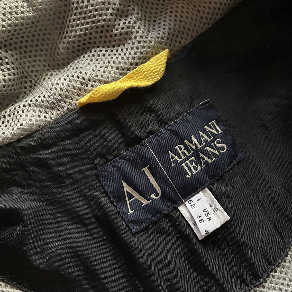 90s 00s Armani Jeans アーカイブ ニットフーディー 90s 00s Armani Jeans アーカイブ ニットフーディー