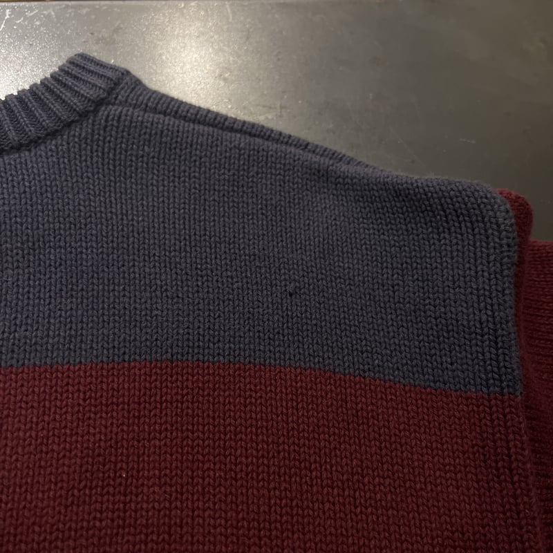 90s croft&barrow ボーダー コットンニット 90s croft&barrow border cotton knit | sui & shara