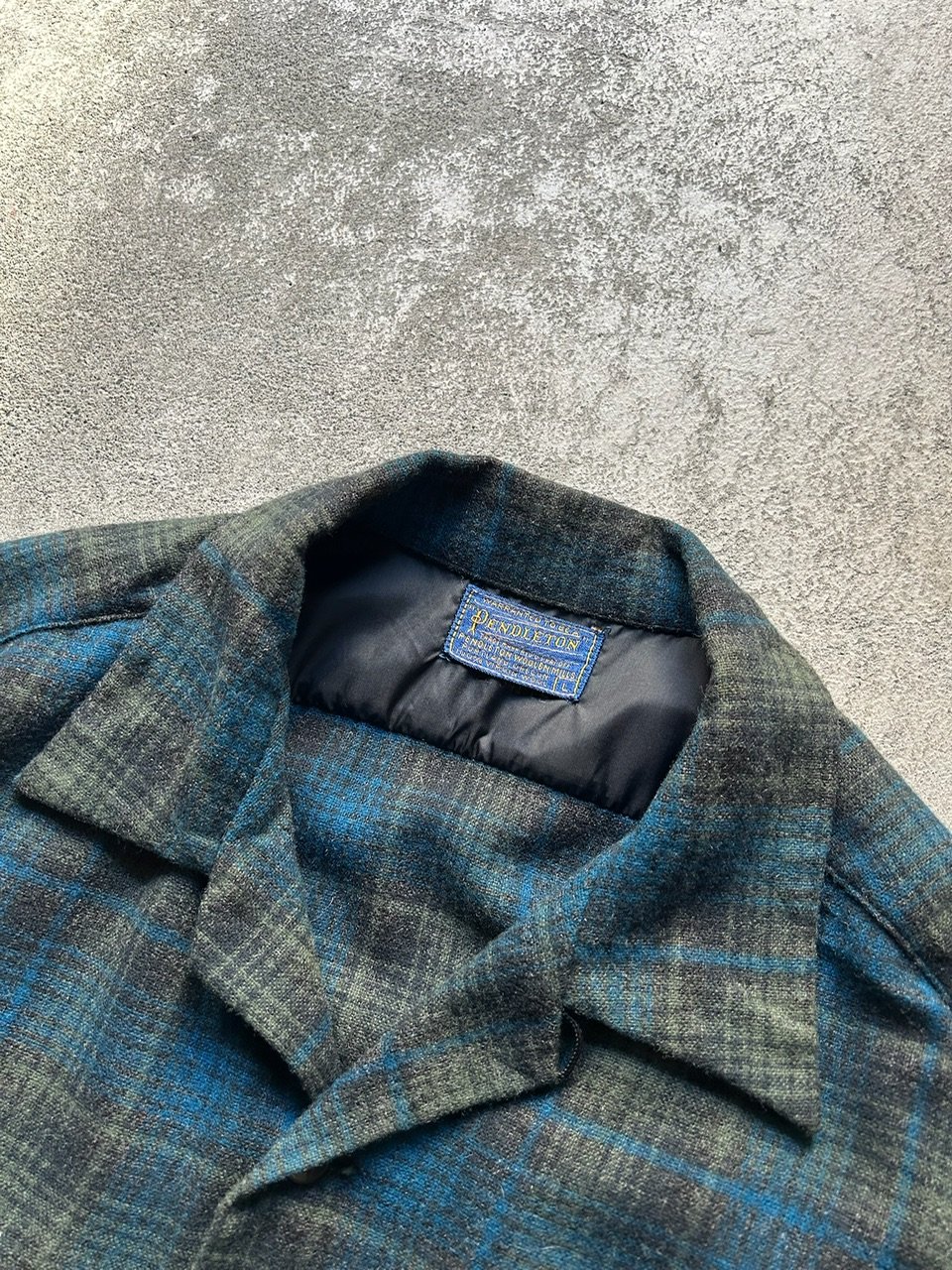 50s Pendleton plaid wool board shirt | sui & shara