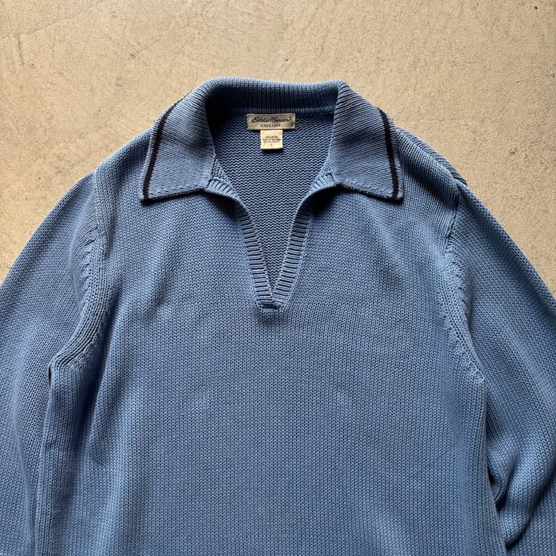 トップス 80s Eddie Bauer cotton knit Eddie Bauer（エディーバウアー）の「80s Eddie Bauer / Pullover