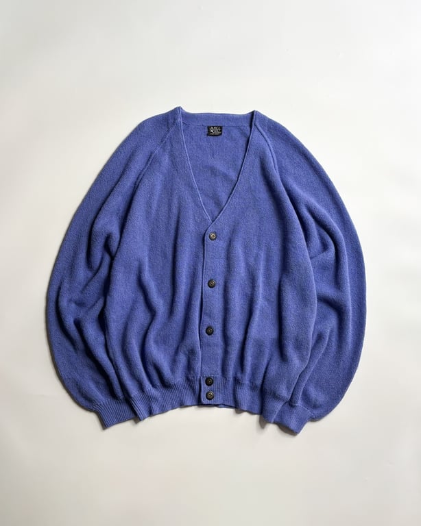 90's Pure alpaca knit cardigan "lavender"