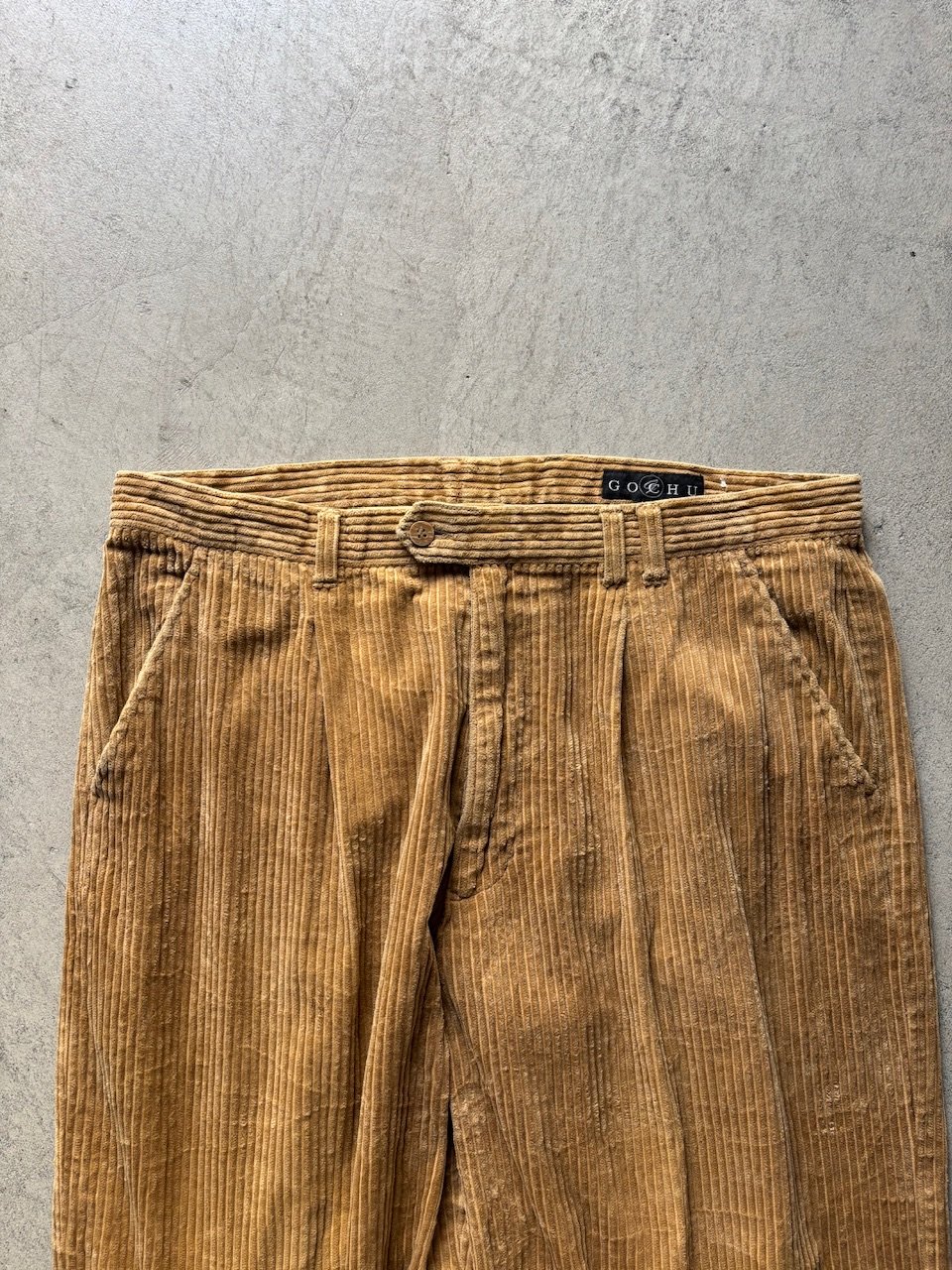 パンツ corduroy darts curve silhouette PT corduroy darts curve silhouette PT