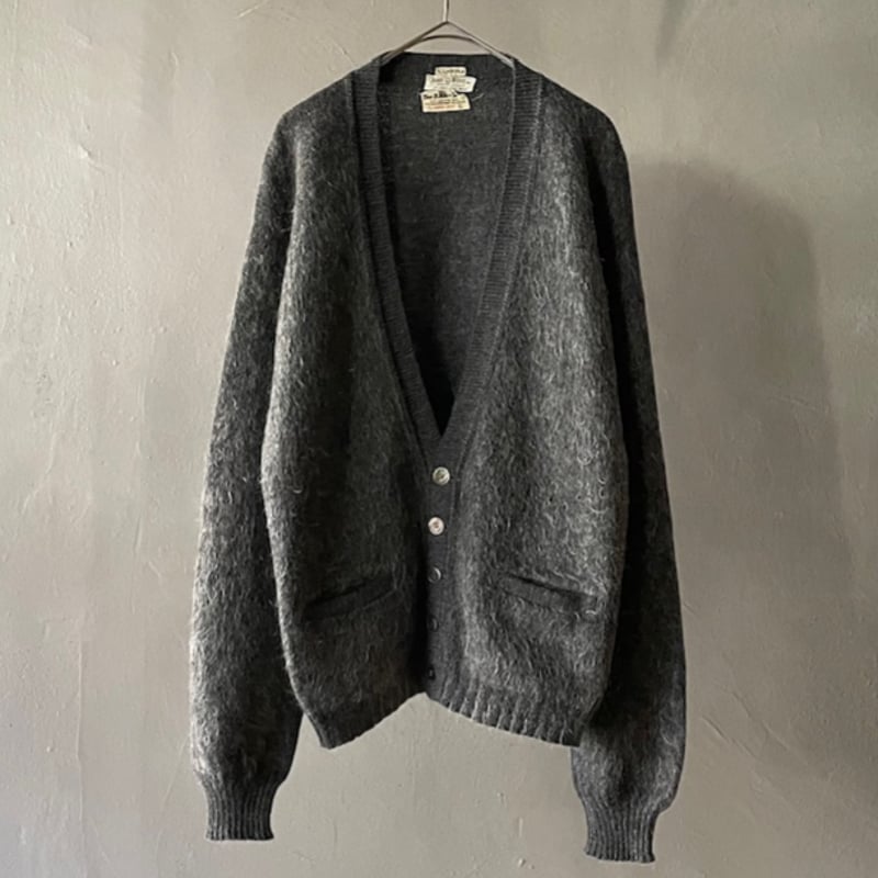 60s Lord jeff mohair knit cardigan | sui & shara