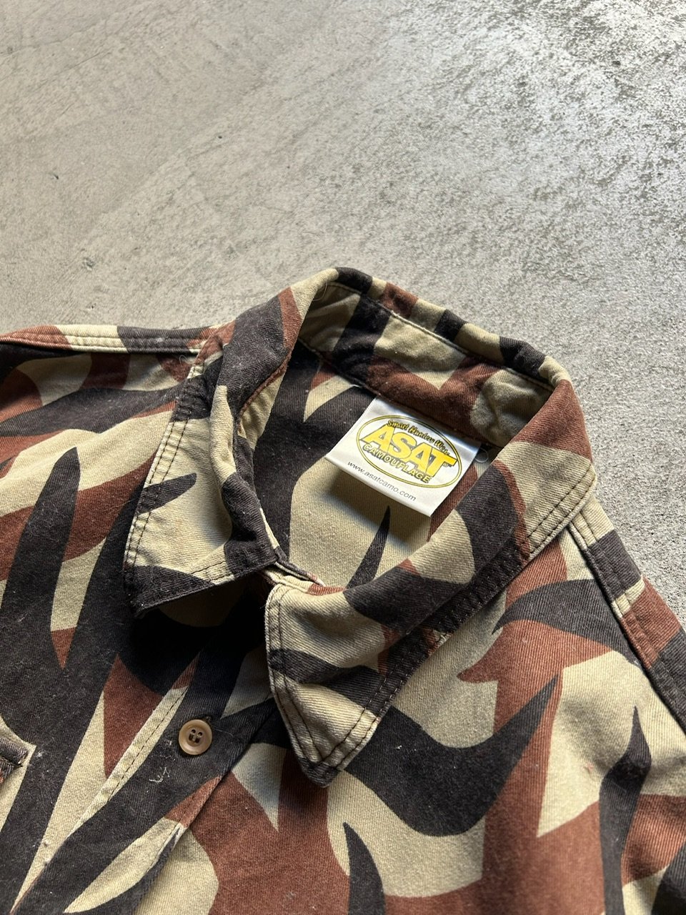 00s Asat tribal camouflage shirt | sui & shara