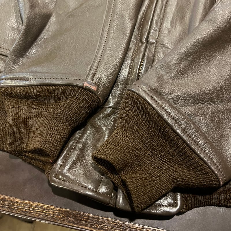 70s U.S.Navy G-1 leather flight jacket | sui &
