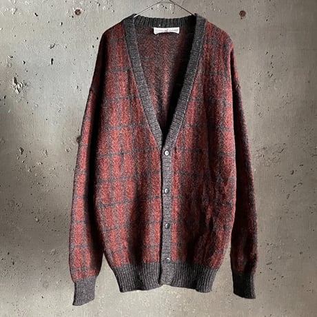 チェック柄カーディガン | STORES