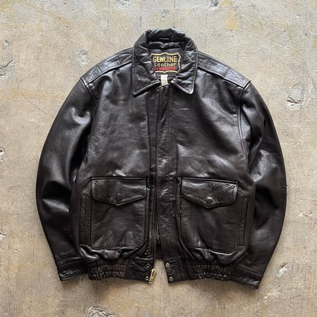 LLBean】A-2typeフライトジャケット 80s~ L.L.Bean A-2 type leather flight jacket |