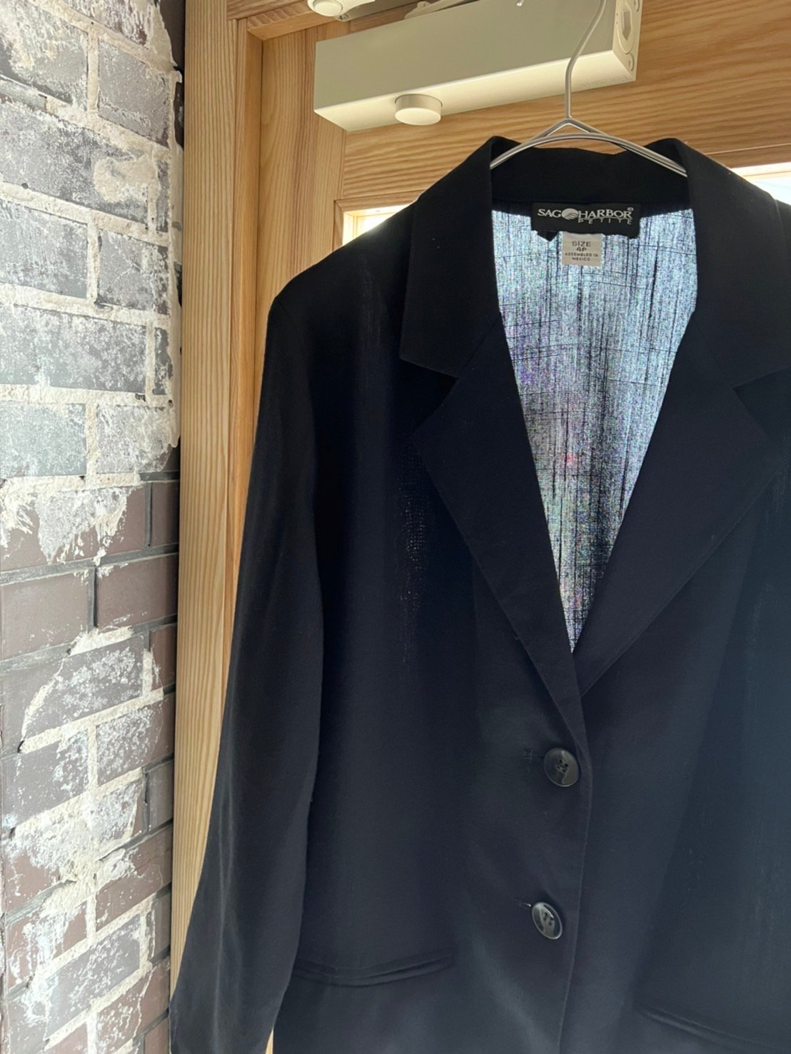 ジャケット・アウター SAG HARBOR 90's blue tailored jacket SAG HARBOR 90's blue tailored jacket