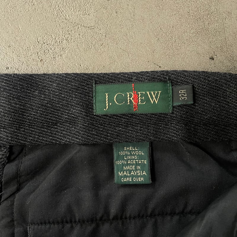 90s J.crew whipcord wool slacks | sui & shara