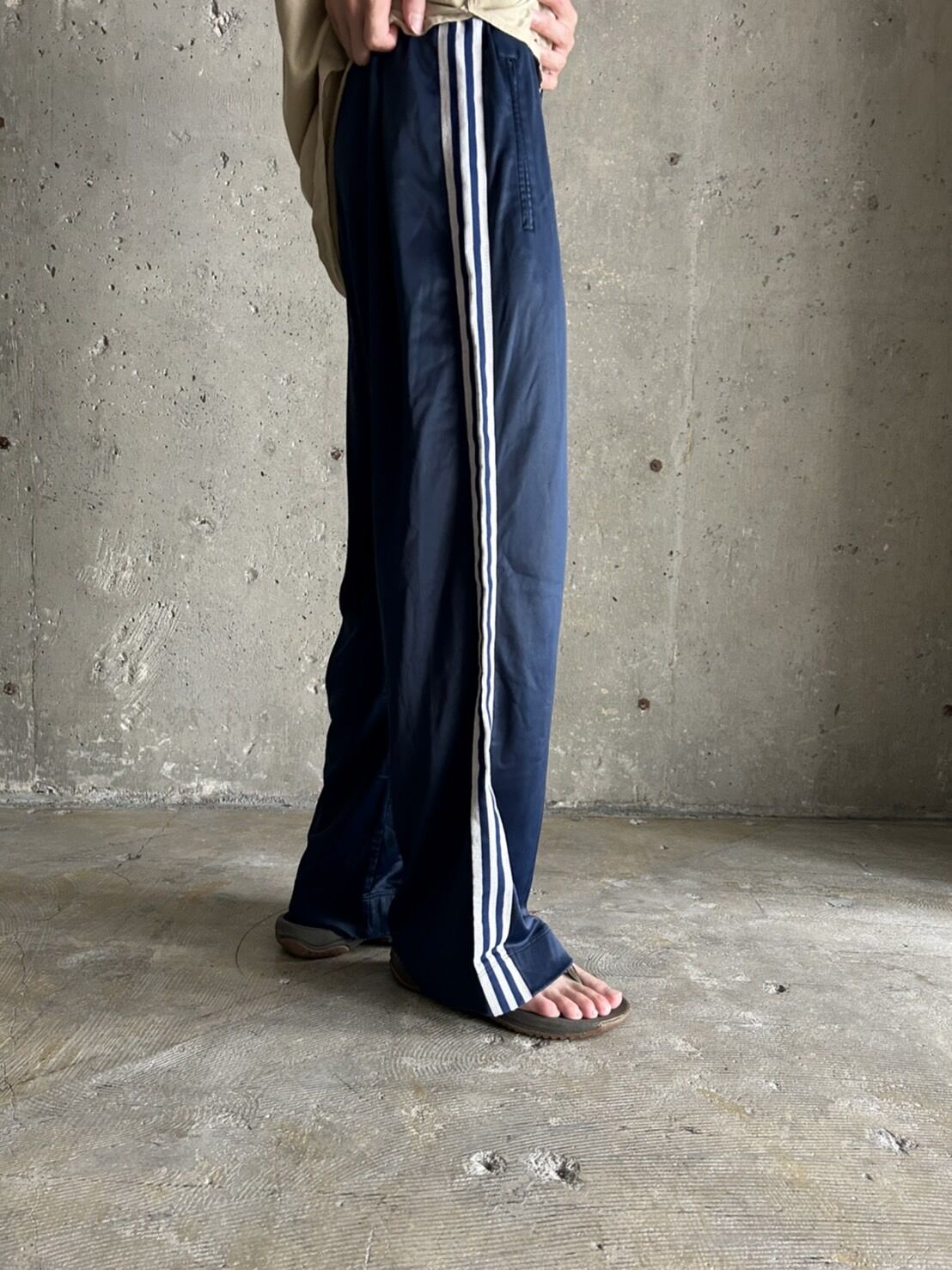 ネット販売 アディダス vintage track pants ATP SIZE S グレー - パンツ