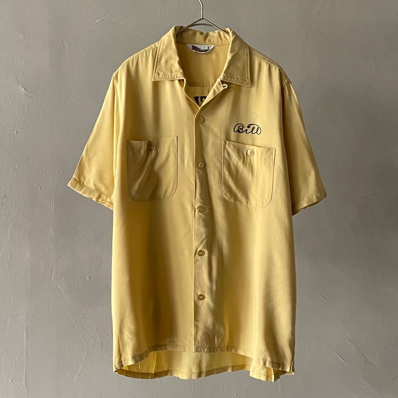 【60s】vintage ボーリングシャツ S/Sシャツ 60's Hilton ボーリングシャツ “DEADSTOCK” - used&vintage box