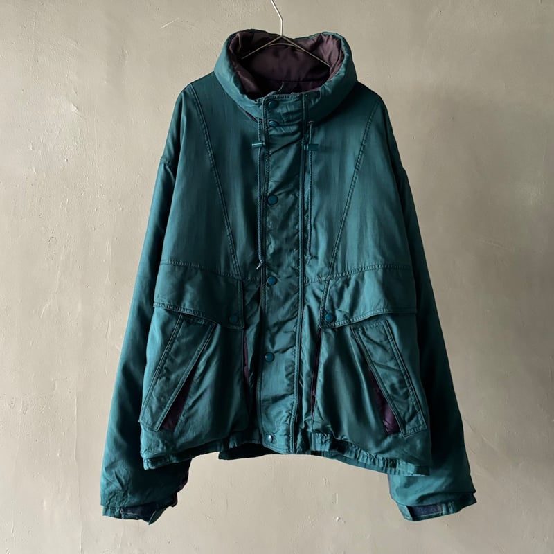 【80s】eddie bauer グースダウン GORE-TEX 古着 80s Eddie Bauer 名作 GORE-TEX ウエストベスト 2way