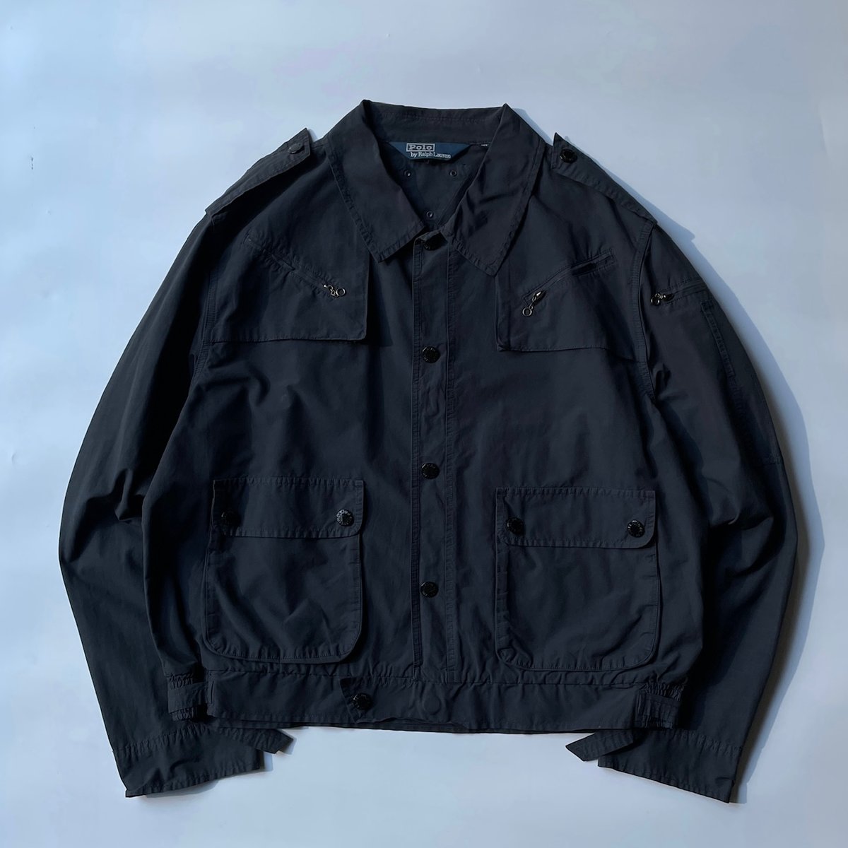 ジャケット・アウター 90s Ralph Lauren Hunting Nylon Jacket 90s Ralph Lauren hunting sampling cotton×nylon