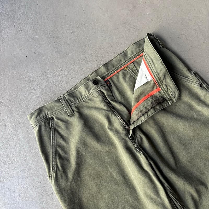 未使用 patagonia ダブルニー パンツ ファティーググリーン サイズ30 (ショートレングス) ◆ヘンプキャンバス クロップド パタゴニア /BT14 Patagonia hemp canvas double knee pants | sui &