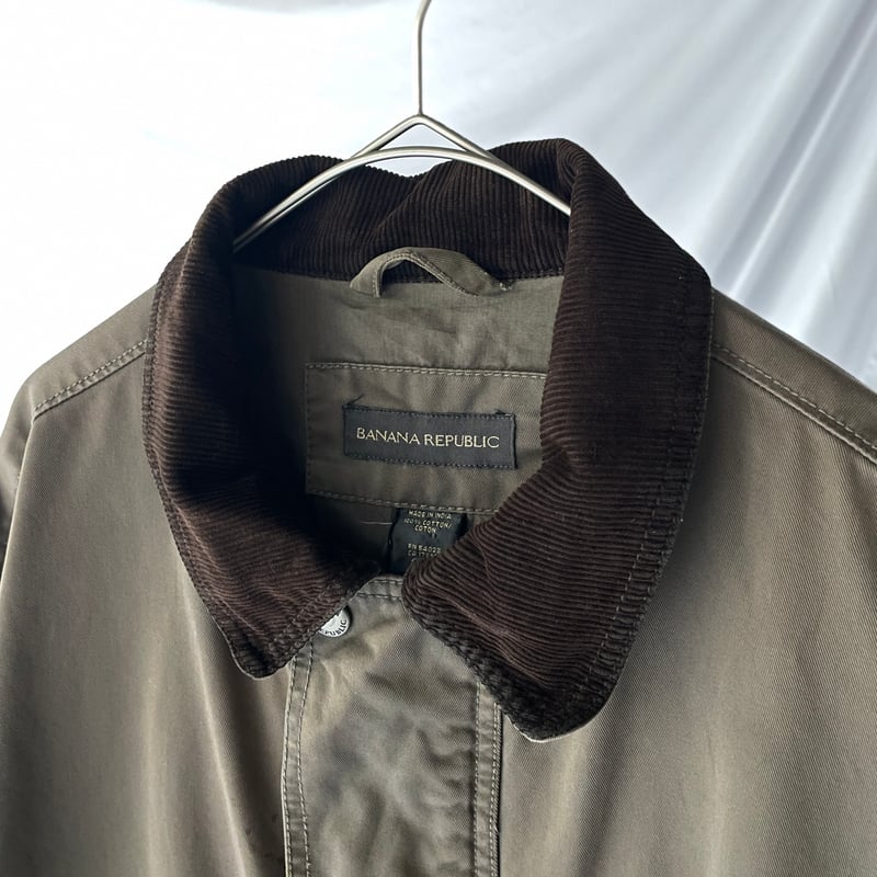 ジャケット・アウター 90s BANANA REPUBLIC hunting jacket 90s banana republic linen hunting jacket “size S” “made in