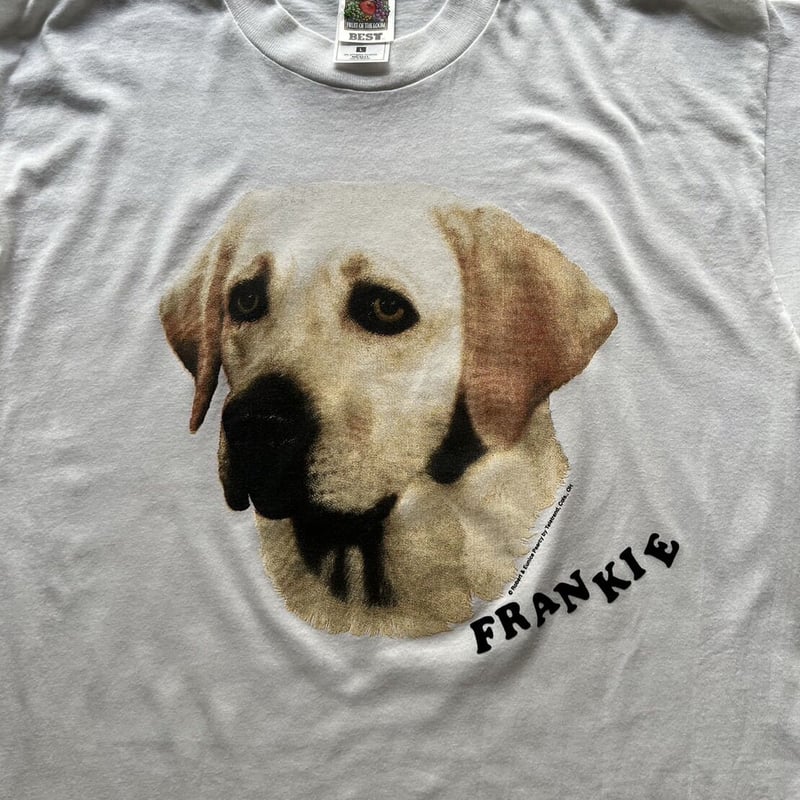 90s “TELETREND COLS” Labrador Retriever print