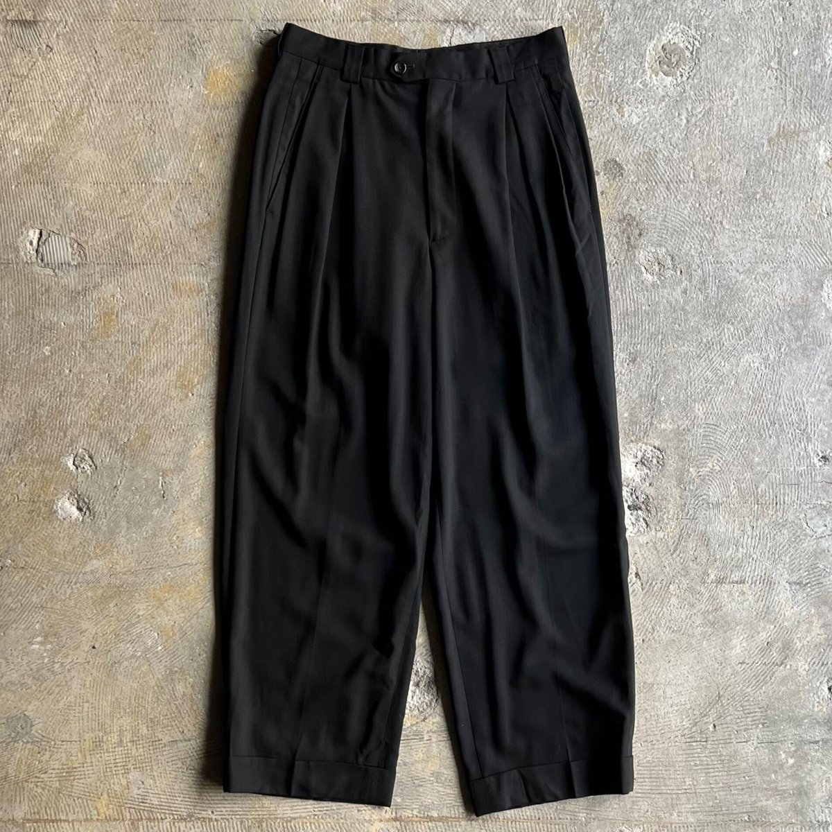 ARMANI COLLEZIONI 2tack slacks Made in ITALY | ARMANI COLLEZIONI 2tack slacks Made in ITALY |