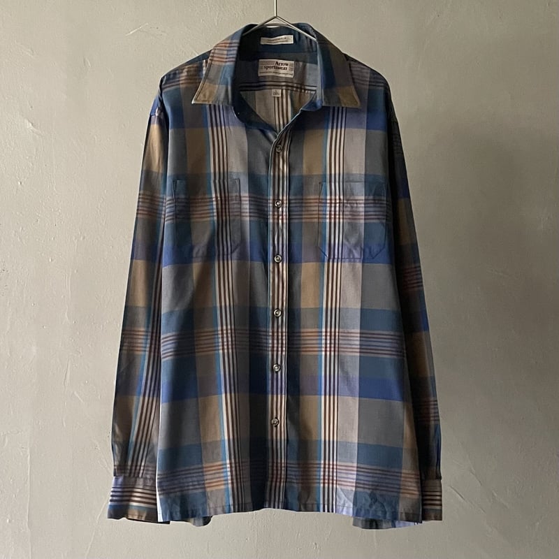 80s~ Arrow sportswear plaid shirt | sui & shara 80s~ Arrow sportswear plaid shirt | sui & shara