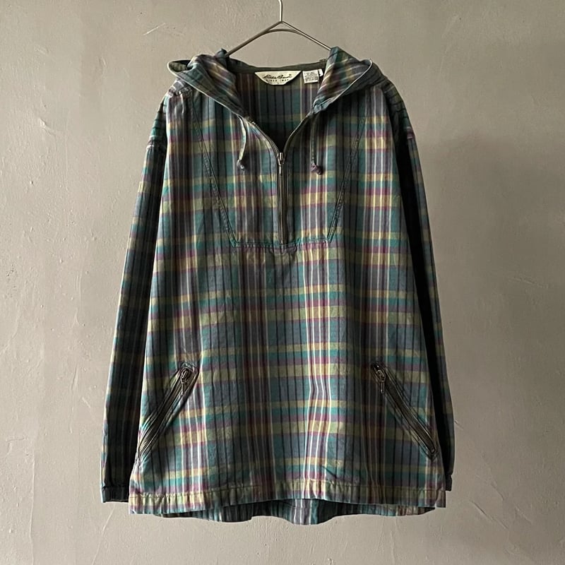 90s〜Eddie Bauer plaid cotton anorak | sui & shara 90s〜Eddie Bauer plaid cotton anorak | sui & shara