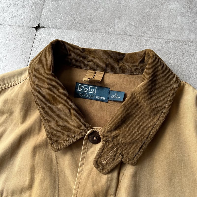RalphLauren ラルフローレン　ハンティングジャケット　短丈　xl 90's Polo Ralph Lauren Hunting Jacket Orange XL / ポロ