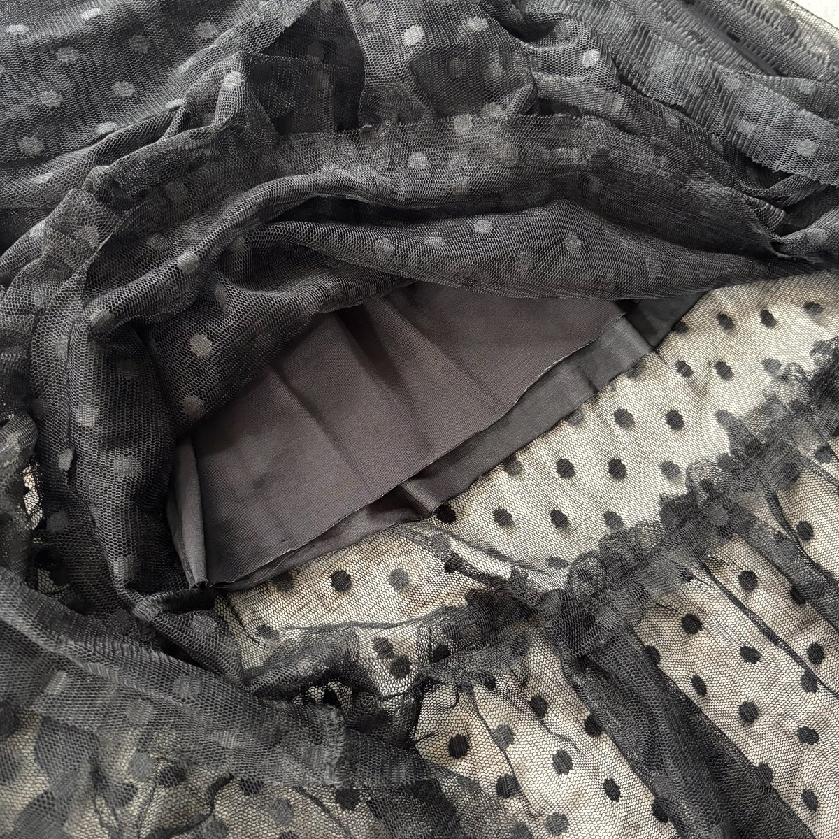 polka dot tulle long skirt | sui & shara