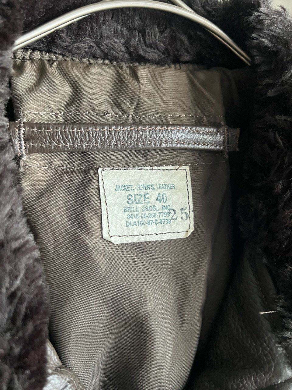80s “Brill Bros” G-1 flight jacket | sui & shara 80s “Brill Bros” G-1 flight jacket | sui & shara