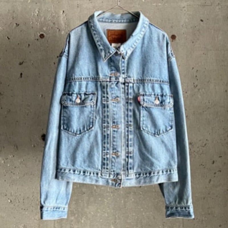 【未使用品 サイズ38】90s復刻 LEVI'S 507XX 2nd デニム Levi's リーバイス 507XX 2nd タイプ 復刻 デニム ジャケット