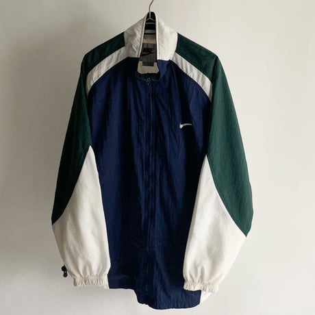 90s Nike swiching design zip up jacket
