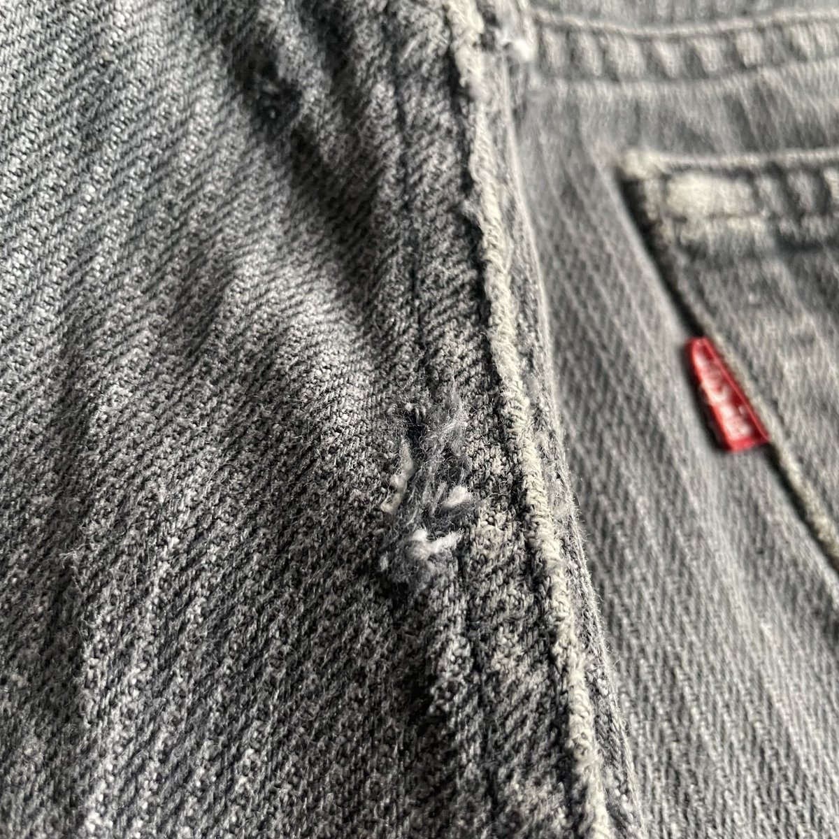 80s Levis 501 stripe pattern ''black'' denim pa 80s Levis 501 stripe pattern ''black'' denim pa
