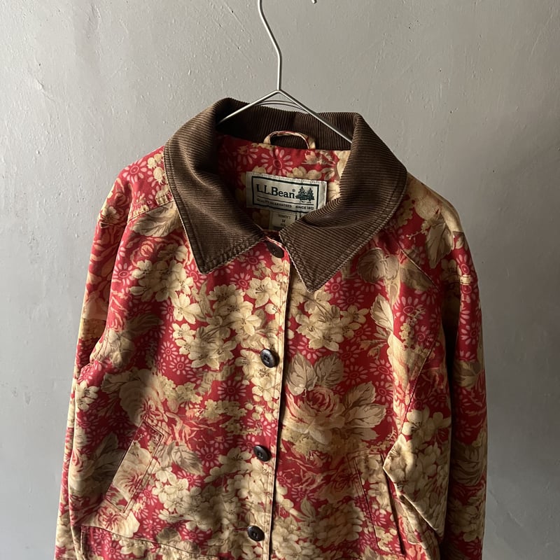 LLBean エルエルビーン　花柄 ジャケット ハンティング 90s M LLBean エルエルビーン 花柄 ジャケット ハンティング 90s M
