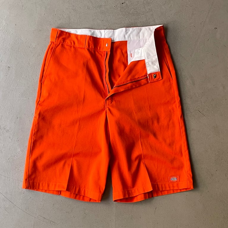 2012 Dickies work shorts″Orange″｜ディッキーズ