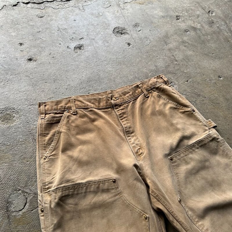 Carhartt 90s ペインター ブランケット付き　雰囲気系 90s carhartt ダック地 ペインターパンツ ダブルニー カーハート