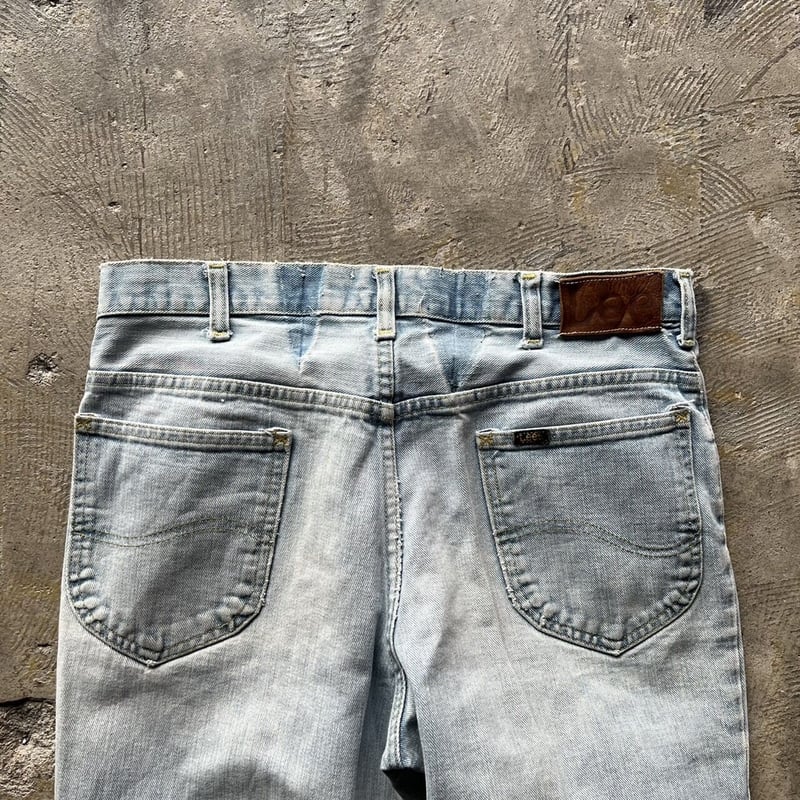 70s Lee 202 bell bottom flare denim pants | sui