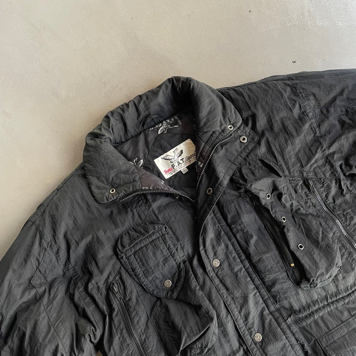トリプルファットグース TRIPLE F.A.T  ダウンジャケット TRIPLE F.A.T. GOOSE Down Hooded Jacket Junior XL W-Med. | eBay