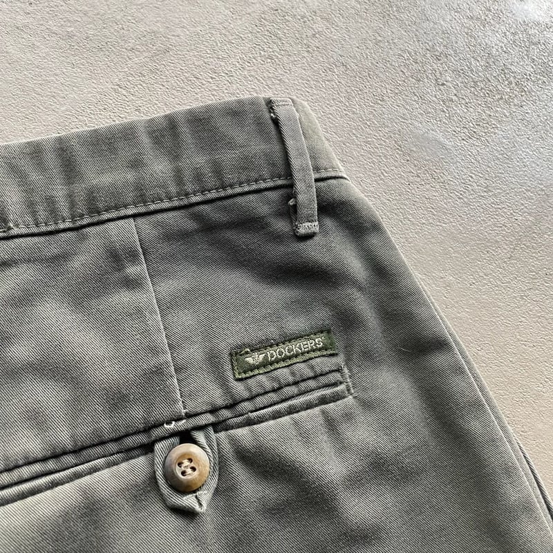 カラーリング◎ 90's Dockers' vintage 2tuck 90's Levi's Dockers 2tuck Chino Pants W33 90年代 リーバイス