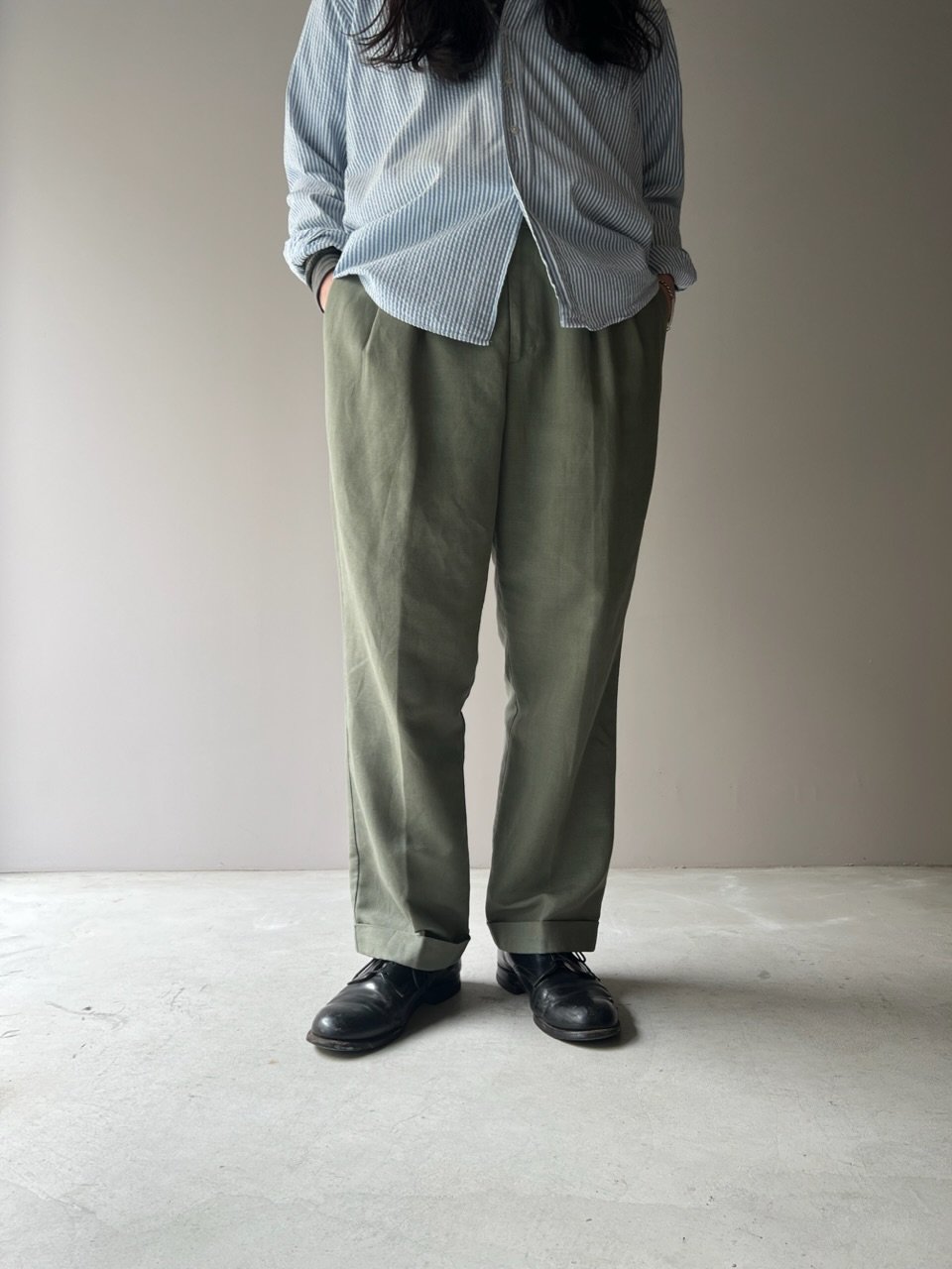 90S カナダ製 DOCKERS コットンリブ ニットポロ ドッカーズ ベージュ 90S カナダ製 DOCKERS コットンリブ ニットポロ ドッカーズ