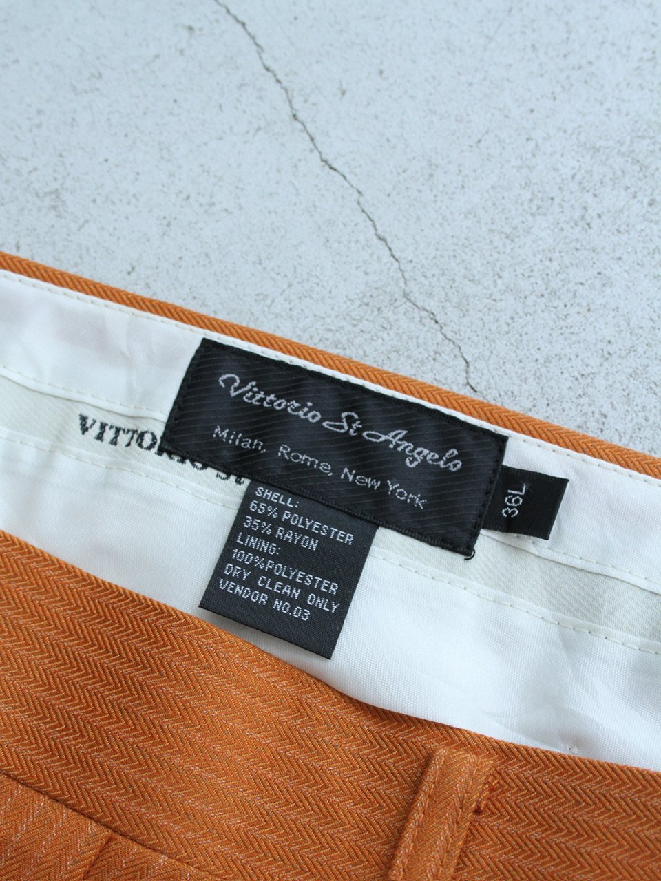 神シルエット◎ 90s~ Stripe Design 2 Tuck Slacks 神シルエット◎ 90s~ Stripe Design 2 Tuck Slacks - メルカリ