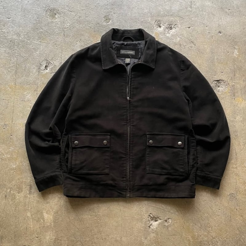 00s BANANA REPUBLIC ミニマル ジップ ジャケット M 00s BANANA REPUBLIC ミニマル ジップ ジャケット M