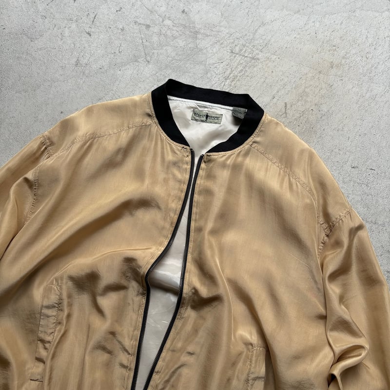ROBERT STOCK シルク素材のブルゾン