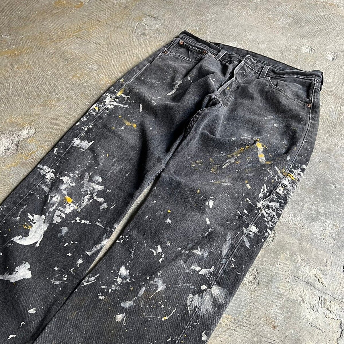 BABYLONE リーバイス リメイク DENIM　シトウレイ　ブラック 90's Levi's ブラックデニムボアジャケット - used&vintage box