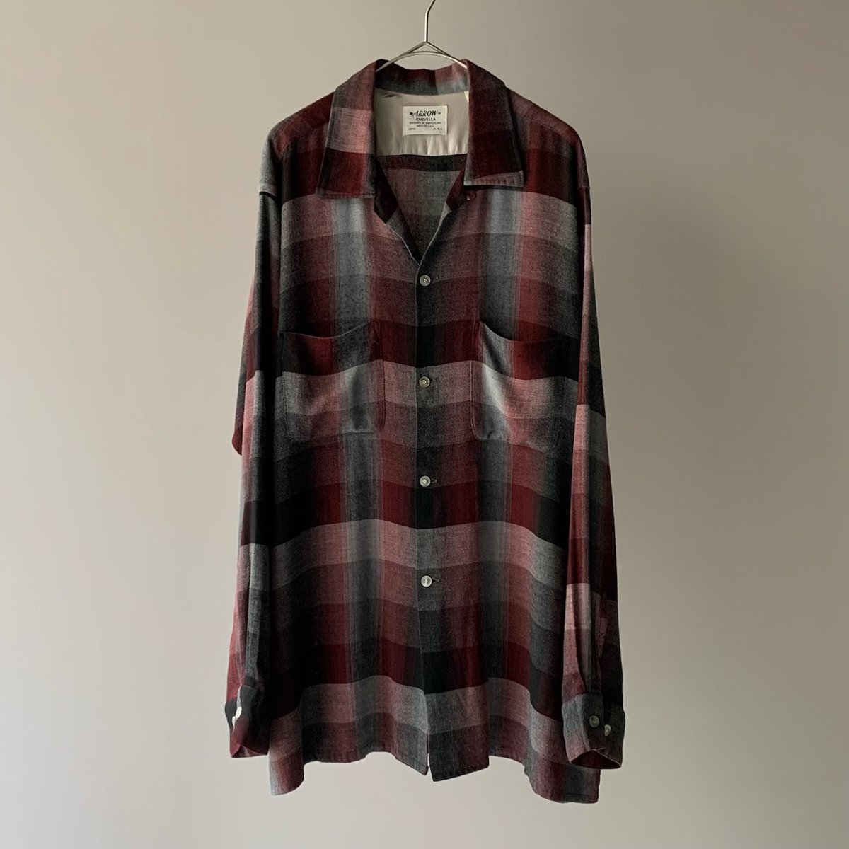 60s Arrow ombre rayon shirt | sui & shara