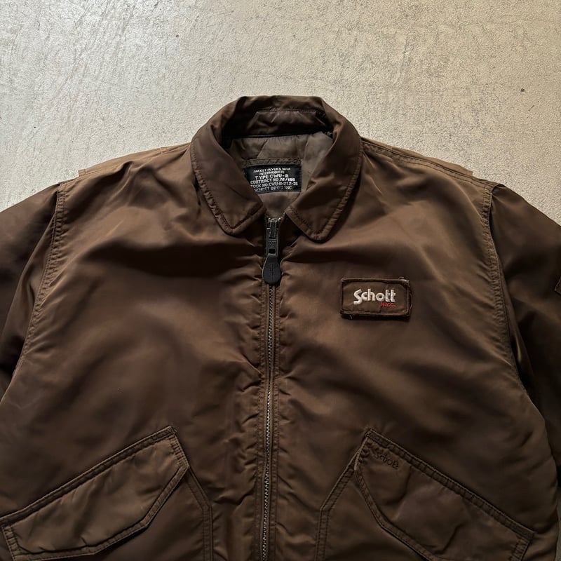 90s Schott CWU-R flight jacket | sui & shara 90s Schott CWU-R flight jacket | sui & shara