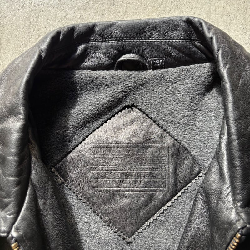 Roundtree&yorke lamb leather jacket | sui & shara