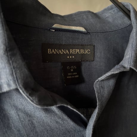 2008 Banana republic linen shirt