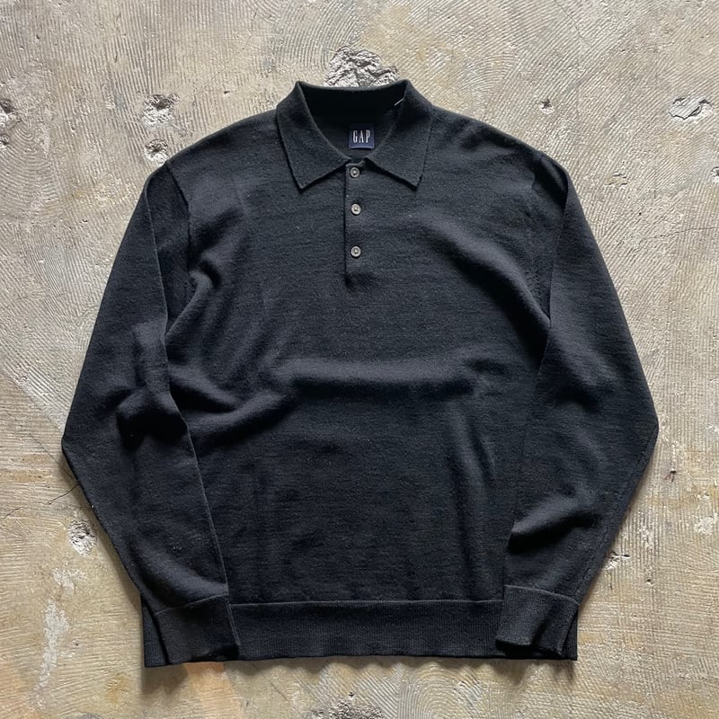 90s GAP wool knit polo shirt | sui & shara