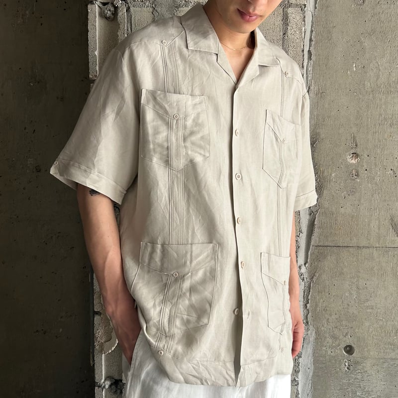 CUBAVERA キューバベラ キューバシャツ 90s レーヨン ラミー 00s